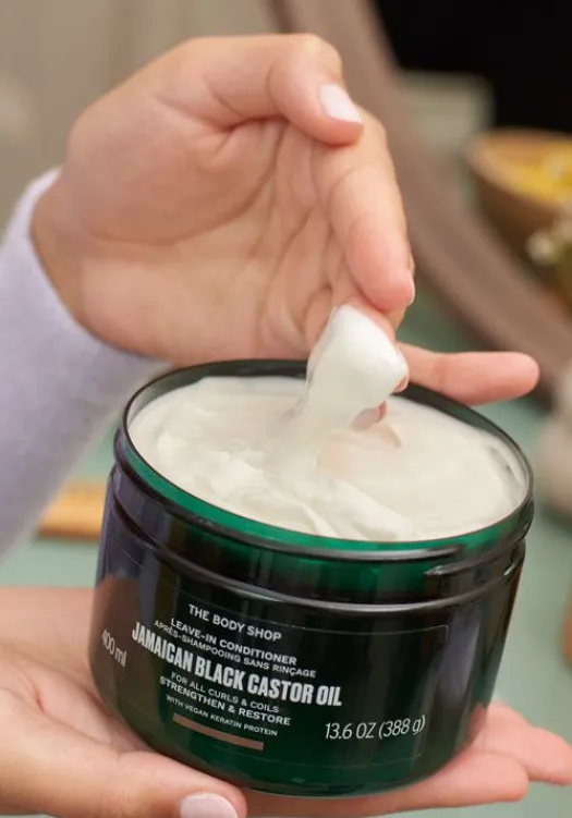 THE BODY SHOP Balsamo | Vedi Tutti Capelli-Balsamo leave-in Olio di Ricino Nero Giamaicano