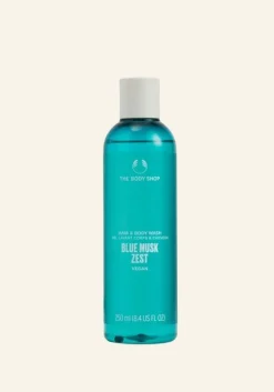 THE BODY SHOP Doccia Gel | Prodotti Corpo-Detergente Corpo & Capelli Blue Musk Zest