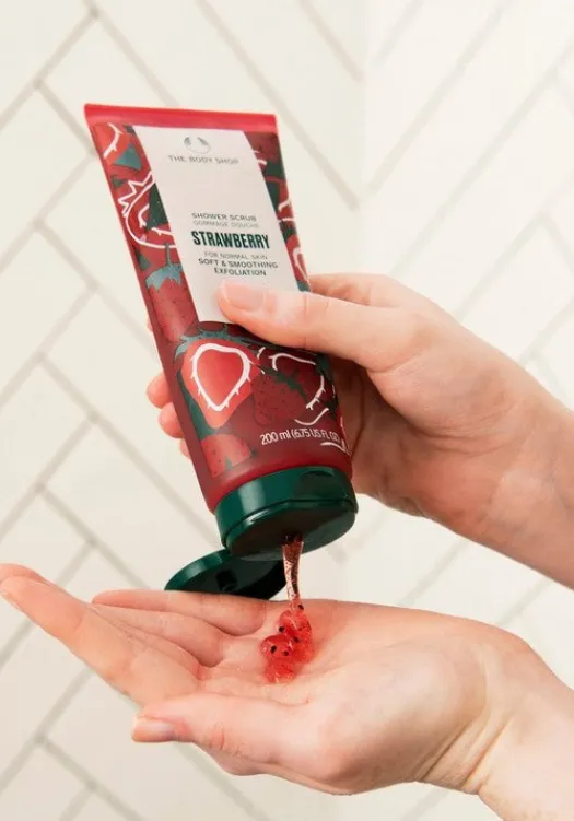 THE BODY SHOP Esfolianti Corpo | Prodotti Corpo-Doccia Esfoliante alla Fragola