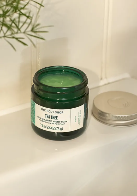 THE BODY SHOP Maschere Viso | Per Tipo Di Prodotto-Maschera Notte Tea Tree