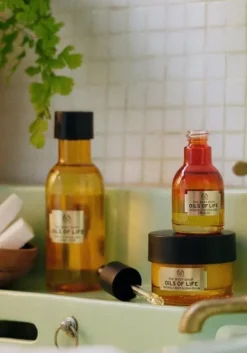 THE BODY SHOP Sieri Ed Essenze | Maschere Viso-Olio Viso Extra Rivitalizzante Oils of Life™